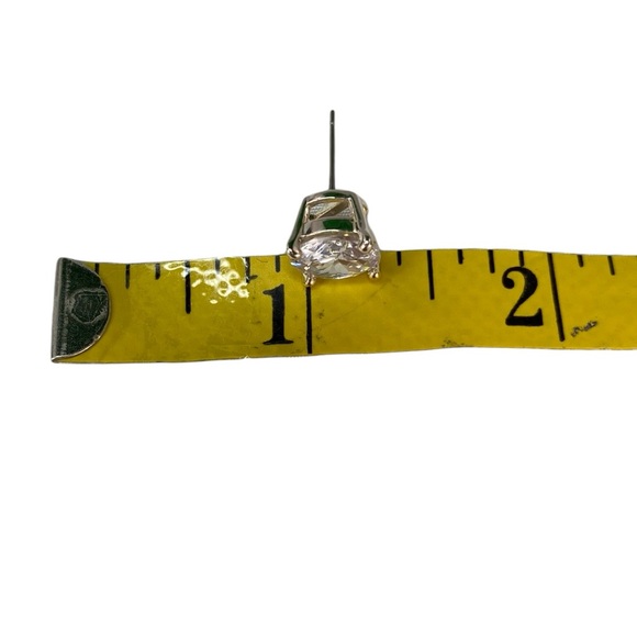 Classic Sparkly Rhinestone Large Stud Earrings - Picture 15 of 16